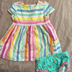 Matilda Jane dress with diaper cover